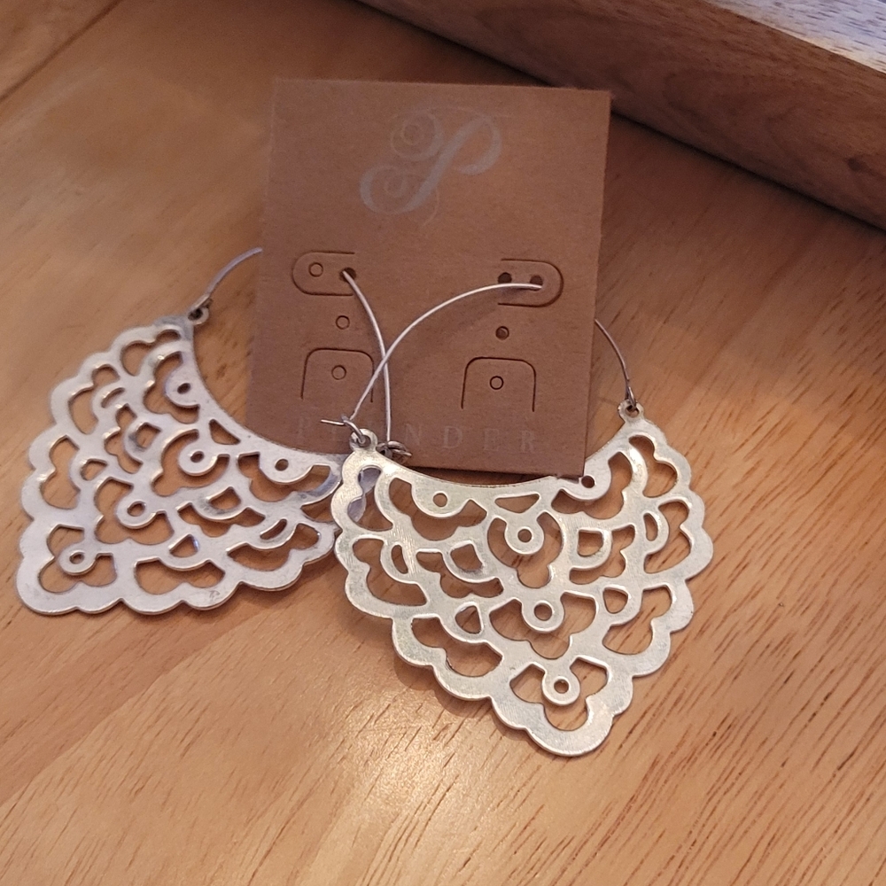 Plunder Silver Earrings